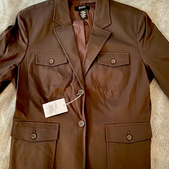 Body By Victoria Brown Jacket - Picture 1 of 4
